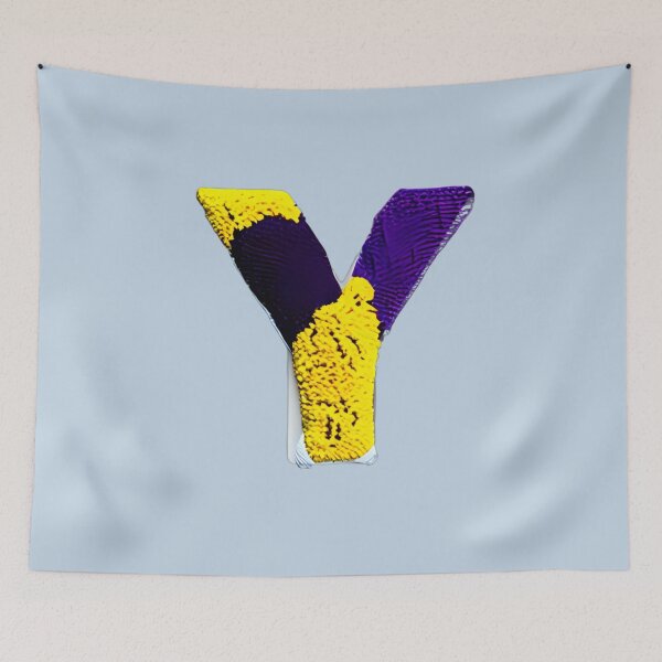 Item preview, letter Y, monogram. typography collage. ABC art. gift designed and sold by Minibubb.
