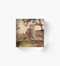 Giant Buddha, Japan Acrylic Block