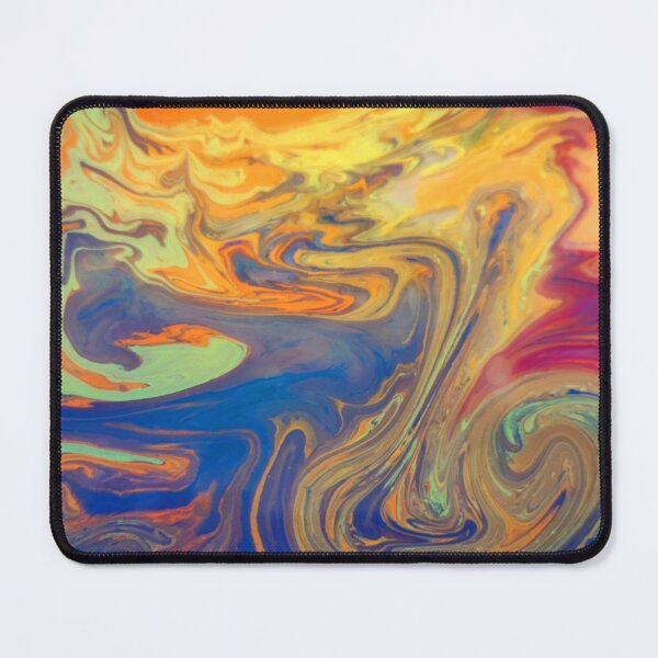 Item preview, PAINT MARBLING 4 Abstract Random Marbleized Paint Patterns designed and sold by VWSArt.