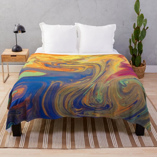 Item preview, PAINT MARBLING 4 Abstract Random Marbleized Paint Patterns designed and sold by VWSArt.