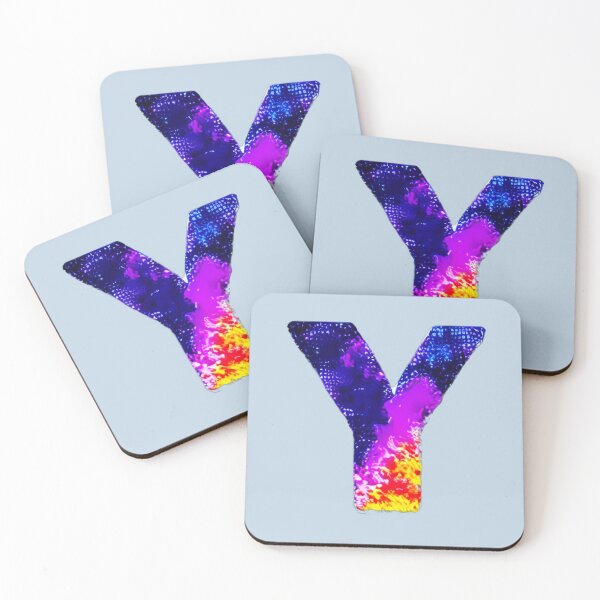 Item preview, letter Y, monogram. typography collage. ABC art. gift designed and sold by Minibubb.
