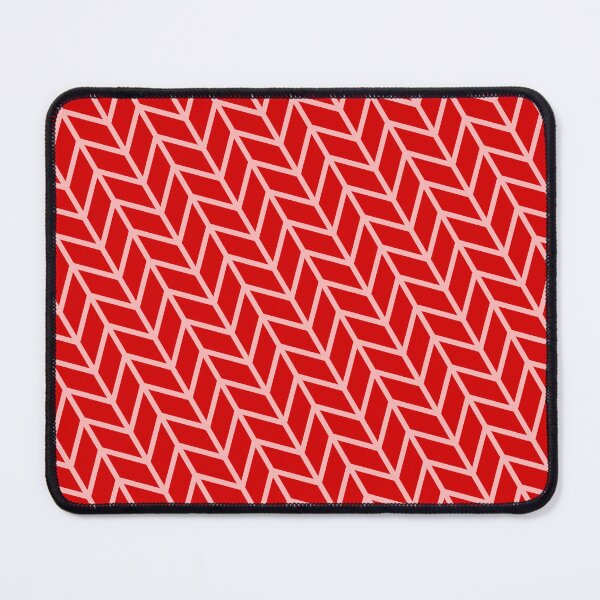 Item preview, Pink & Red Herringbone Chevron Arrow Grid Borderless Blueprint designed and sold by Alchemy-A-La-G.