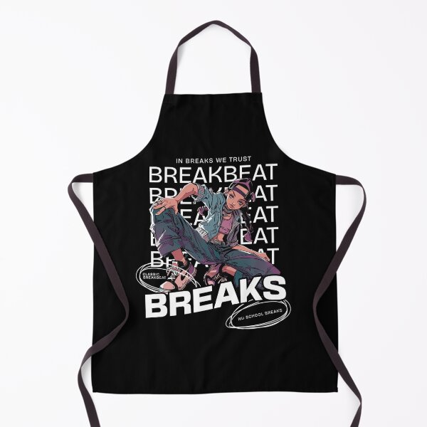 Item preview, BREAKBEAT  - Breaks Girl (White)  designed and sold by Discothreadz.