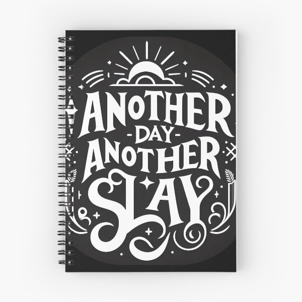 Item preview, Another day Another Slay, typography designed and sold by maxmaj.