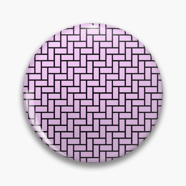 Item preview, Black & Pink Herringbone Brick Wall Grid Borderless Blueprint designed and sold by Alchemy-A-La-G.