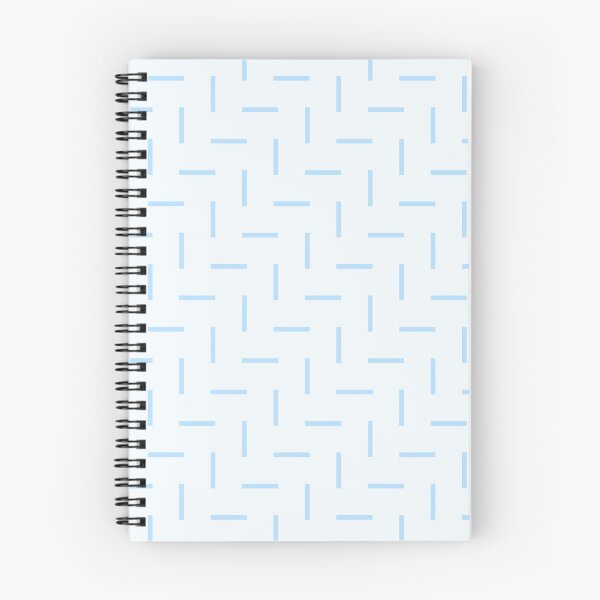 Item preview, Blue & White Herringbone Perpendicular Line Stripes Borderless Blueprint designed and sold by Alchemy-A-La-G.