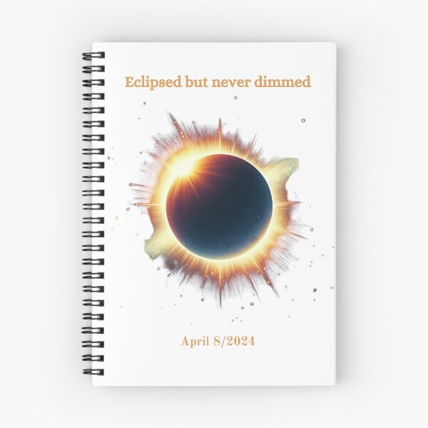 Item preview, Eclipsed but never dimmed, Solar Eclipse April 08, 2024 Men Women T-Shirt designed and sold by MrKarazi.