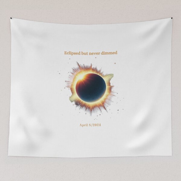 Item preview, Eclipsed but never dimmed, Solar Eclipse April 08, 2024 Men Women T-Shirt designed and sold by MrKarazi.