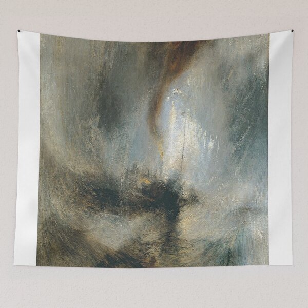Item preview, Snow Storm: Steam-Boat off a Harbour's Mouth - 1842 - J.M.W. Turner designed and sold by THASSON.