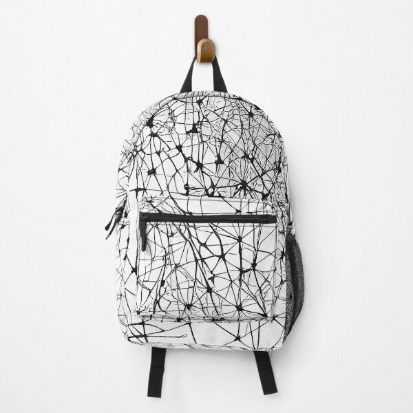 Item preview, Crackled Abstract Line Art (Black and White) designed and sold by Printpix.