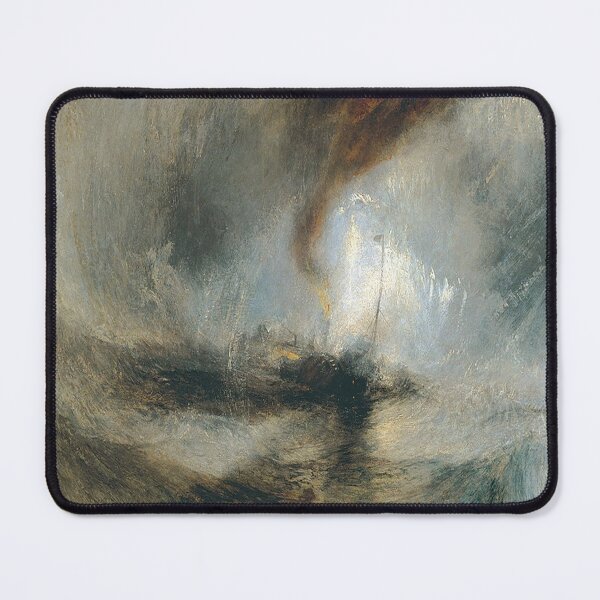 Item preview, Snow Storm: Steam-Boat off a Harbour's Mouth - 1842 - J.M.W. Turner designed and sold by THASSON.
