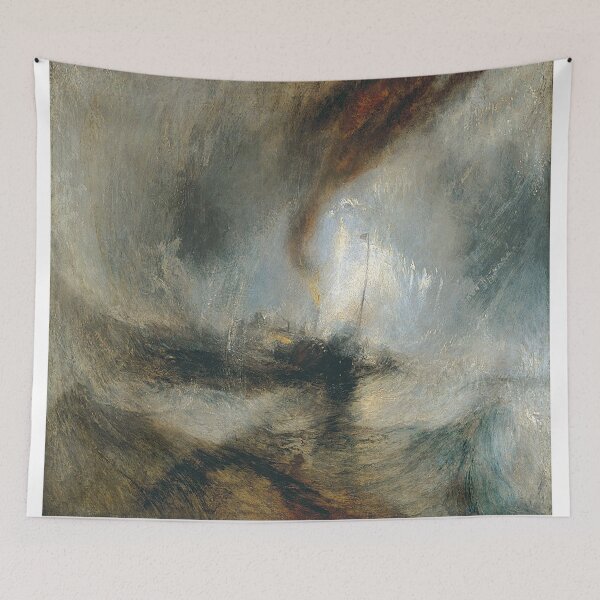 Item preview, Snow Storm: Steam-Boat off a Harbour's Mouth - 1842 - J.M.W. Turner designed and sold by THASSON.