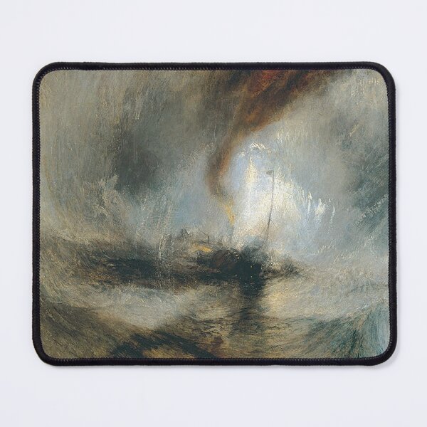 Item preview, Snow Storm: Steam-Boat off a Harbour's Mouth - 1842 - J.M.W. Turner designed and sold by THASSON.