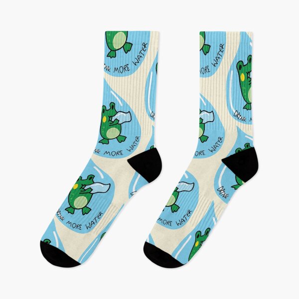 Item preview, Drink more water cute frog reminder designed and sold by fluffyfamcraft.