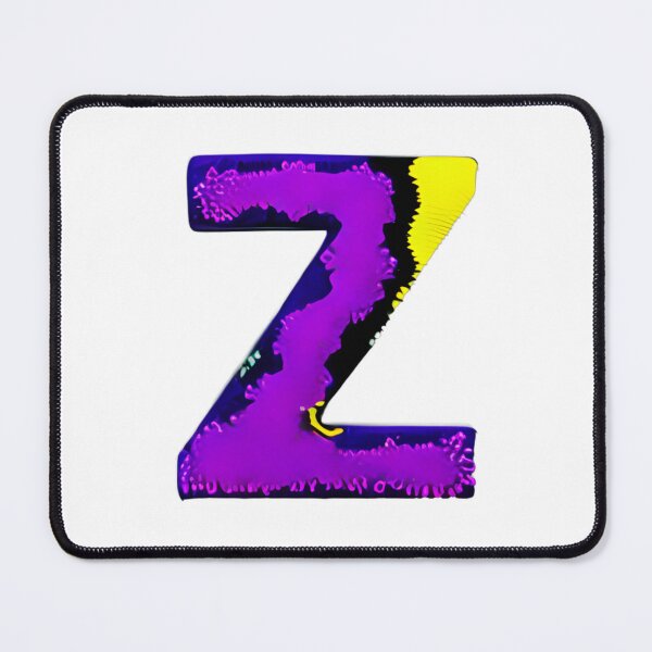 Item preview, letter Z, monogram. typography collage. ABC art. gift designed and sold by Minibubb.
