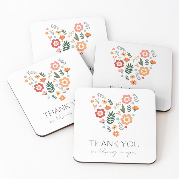 Item preview, Thank you for Helping me Grow designed and sold by KarolinaPaz.