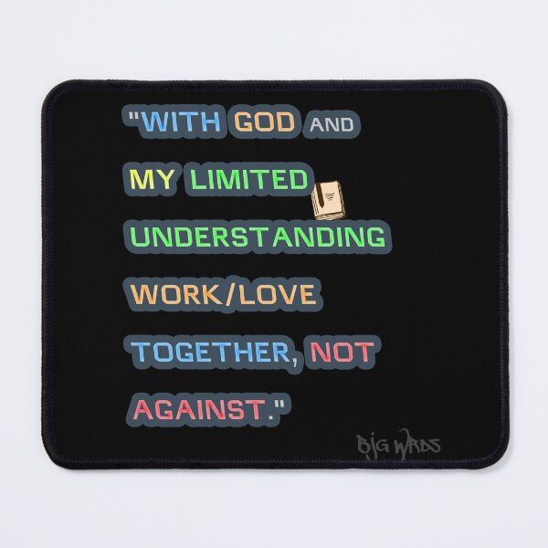 Item preview, "WITH GOD..." Quote 04/04/2024 designed and sold by BJGWRDS.