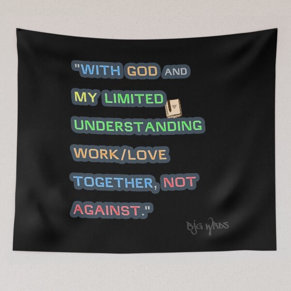 Item preview, "WITH GOD..." Quote 04/04/2024 designed and sold by BJGWRDS.