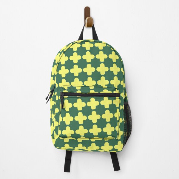 Item preview, Green & Yellow Plus Cross Symbols Connected Borderless Blueprint designed and sold by Alchemy-A-La-G.