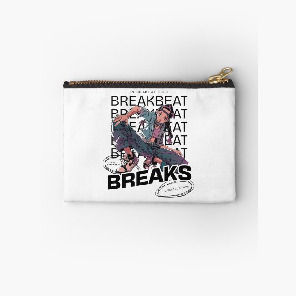 Item preview, BREAKBEAT  - Breaks Girl (Black)  designed and sold by Discothreadz.
