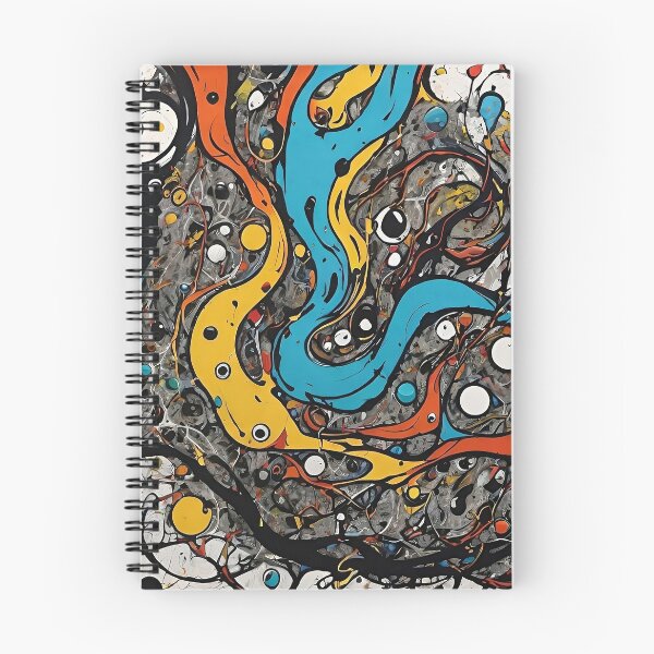 Item preview, Comic Style Abstract Fluid Art designed and sold by Printpix.