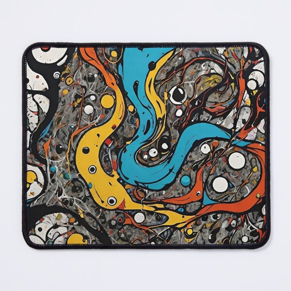 Item preview, Comic Style Abstract Fluid Art designed and sold by Printpix.