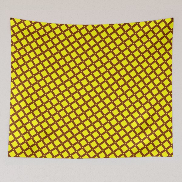 Item preview, Maroon & Gold Diamond Squares Grid Lined Borderless Blueprint designed and sold by Alchemy-A-La-G.