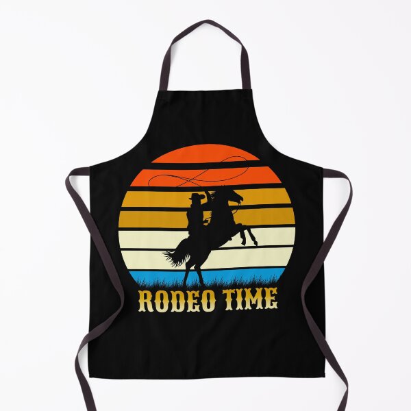 Item preview, Retro Rodeo Time: Sunset Cowboy Horse vintage designed and sold by tigger shop.