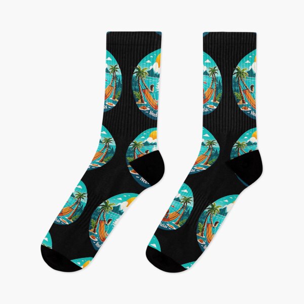 Item preview, Travel Aesthetic Need Relax A Couple In The Hammock designed and sold by Giulivo Store Graphic.