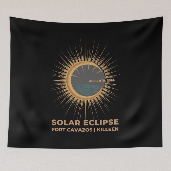 Item preview, Solar Eclipse Ft Cavazos/Killeen Texas designed and sold by GFamilyC.