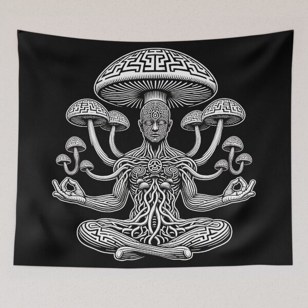 Item preview, Mush Meditation  designed and sold by Tryptaminehills.