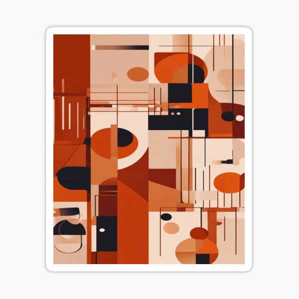 Item preview, teracota Boho Chic Abstract Art designed and sold by marvin barth.