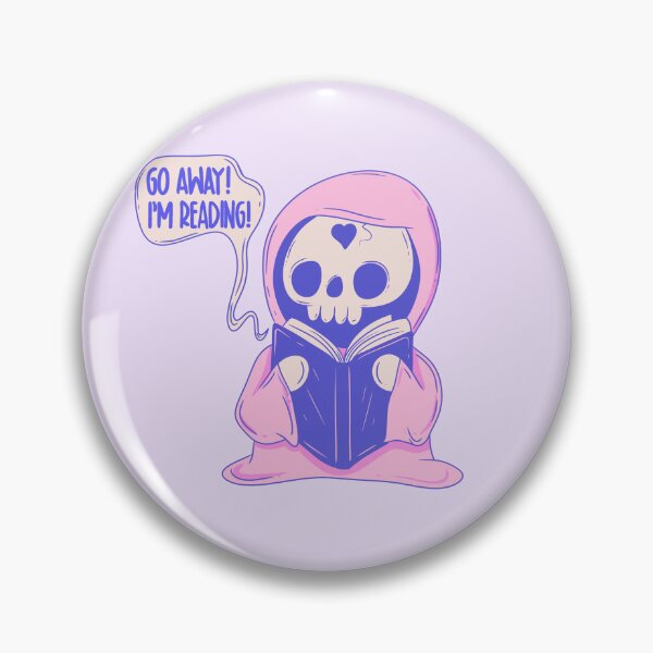 Item preview, Go away I’m reading designed and sold by Jess.a.creates.