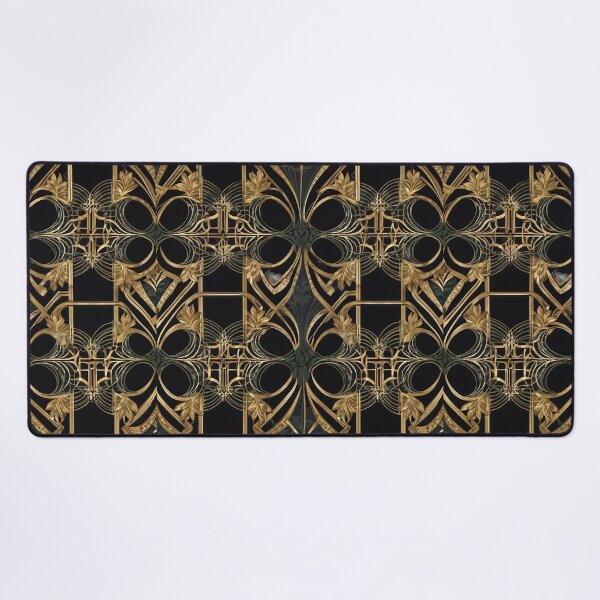 Item preview, a close up of a decorative design on a black background designed and sold by Enga6.