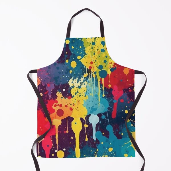 Item preview, Arcade Carpet Party Wallpaper Paint Splatter Rainbow Colors designed and sold by Sarcastic Narwhal.