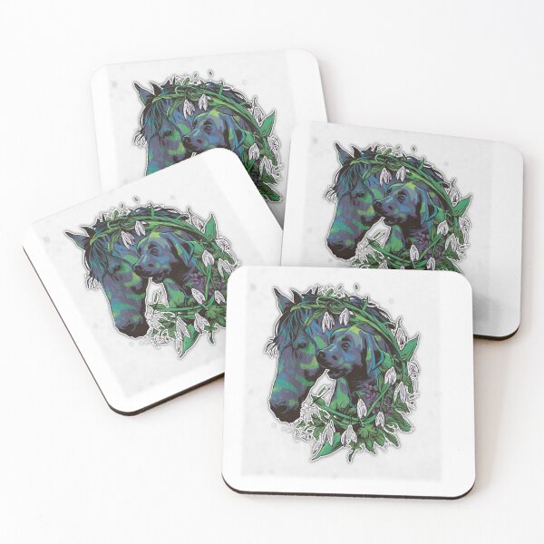 Item preview, Dog and horse designed and sold by salem660.