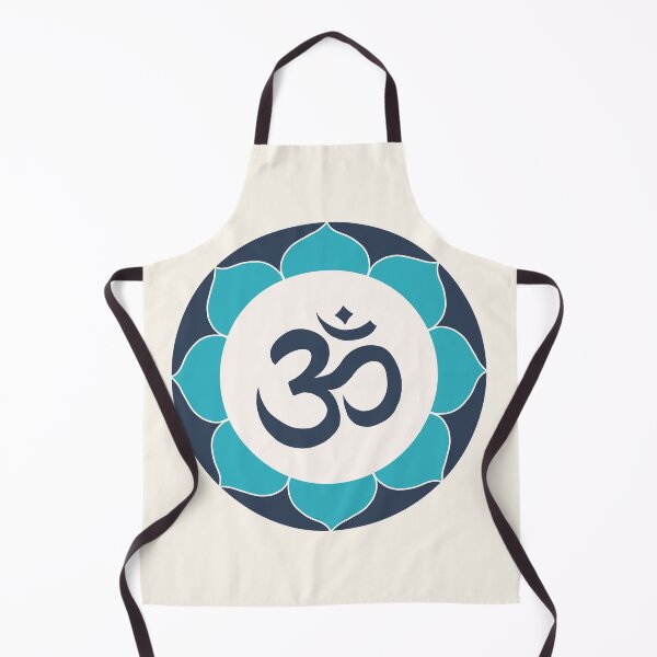 Item preview, Om Symbol - blue and teal mandala designed and sold by liftfrequencies.