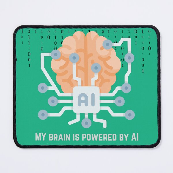 Item preview, My brain is powered by AI designed and sold by Moaataz.