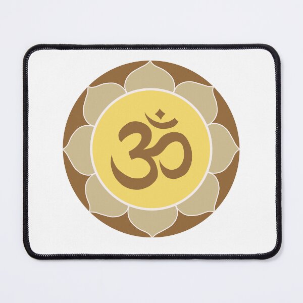 Item preview, Om Symbol - brown mandala designed and sold by liftfrequencies.