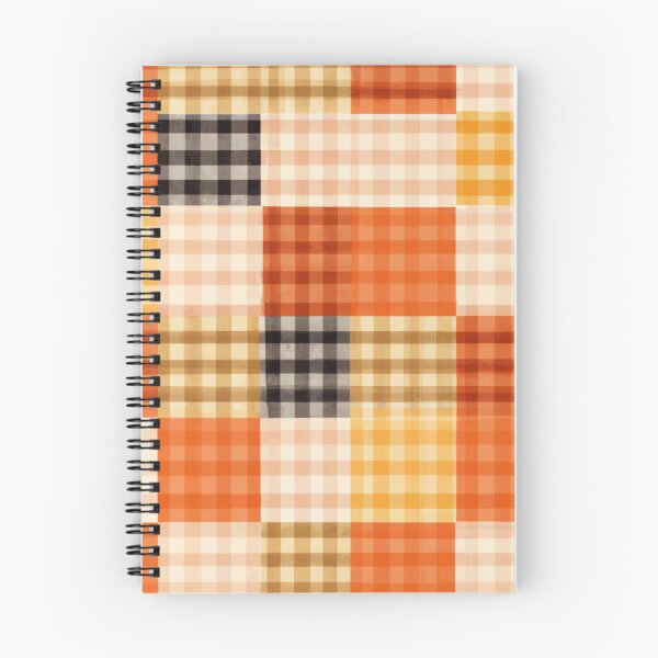 Item preview, Retro Autumnal Rustic Warm Checkered Plaid designed and sold by Mehwish.