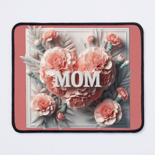 Item preview, Details for Mom 2024: Unique 3D Floral Heart designed and sold by sofia1971.