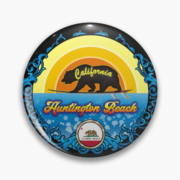 Item preview, Huntington Beach CA surf flag designed and sold by studioss76.