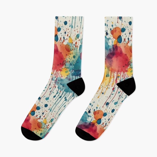 Item preview, Arcade Carpet Party Wallpaper Paint Splatter Rainbow Colors designed and sold by Sarcastic Narwhal.