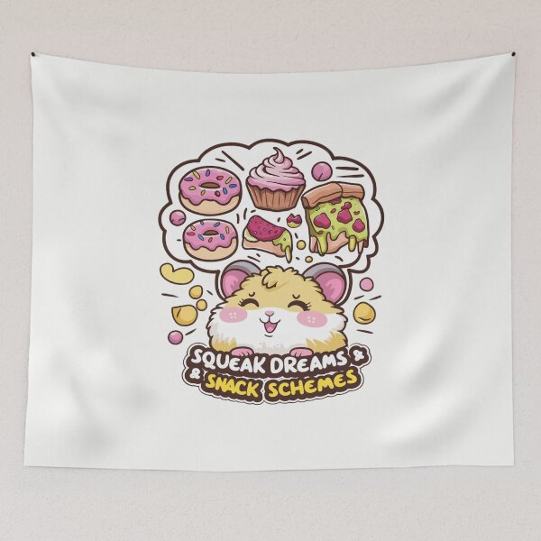 Item preview, Squeak Dreams & Snack Schemes - Kawaii designed and sold by Rockin-Rainbow.