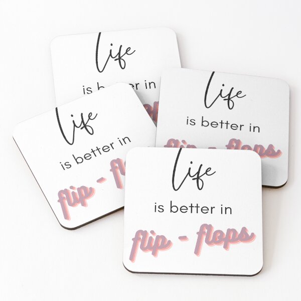 Item preview, Life is better in flip flops t-shirt, unisex shirt, funny shirts, women shirt, life quote t-shirts,  designed and sold by kandoussishop.