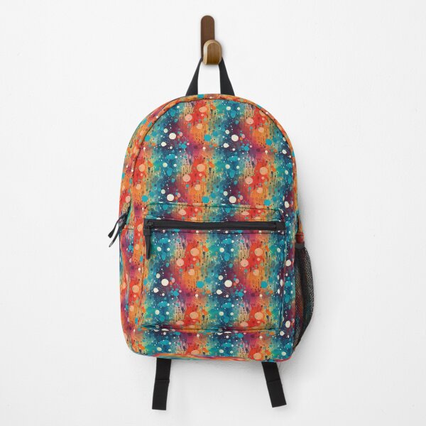 Item preview, Arcade Carpet Party Wallpaper Paint Splatter Rainbow Colors designed and sold by Sarcastic Narwhal.