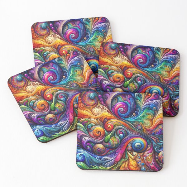 Item preview, Colorful Vibrant Mindscapes designed and sold by marvin barth.