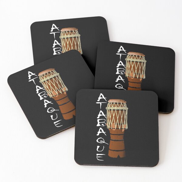 Item preview, Atabaque Capoeira (on black) designed and sold by Groenendijk.