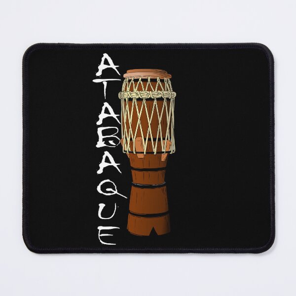 Item preview, Atabaque Capoeira (on black) designed and sold by Groenendijk.