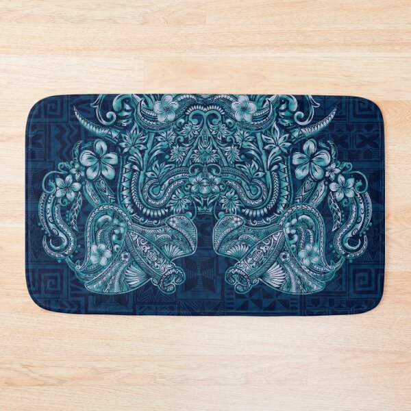 Item preview, Twin Tribal Manta Ray Pattern - Hawaiian - Samoan -Polynesian - 3600 designed and sold by sunnthreads.